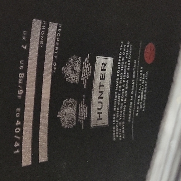 Hunter rainboots - Picture 5 of 7